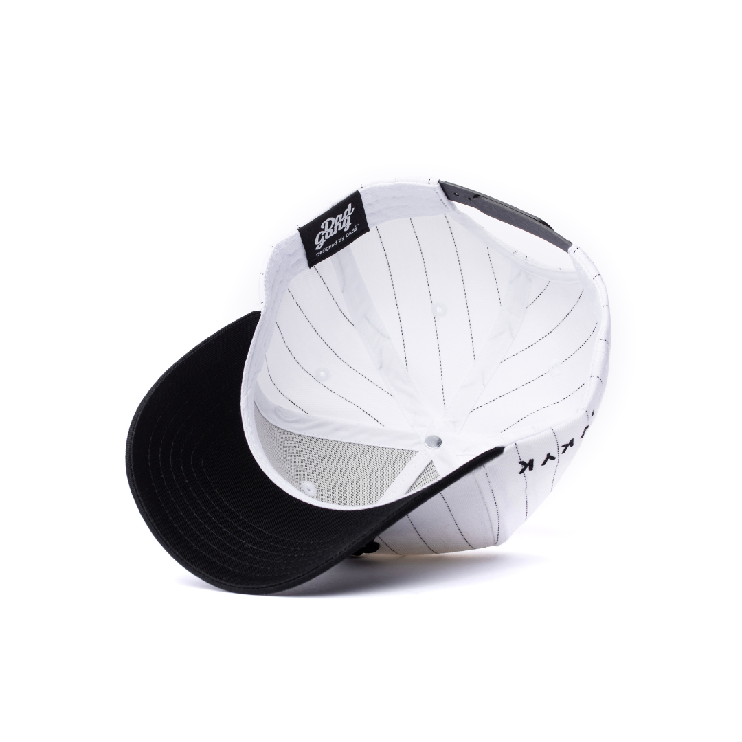 Dad Stripes - Pinstripe Logo Hat