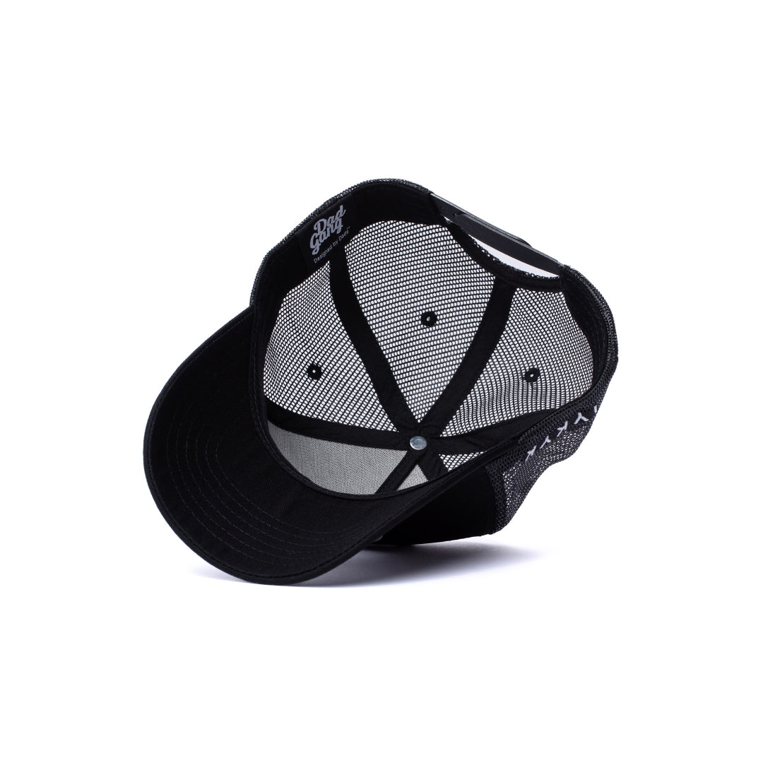 Dad Gang Trucker - Black/White