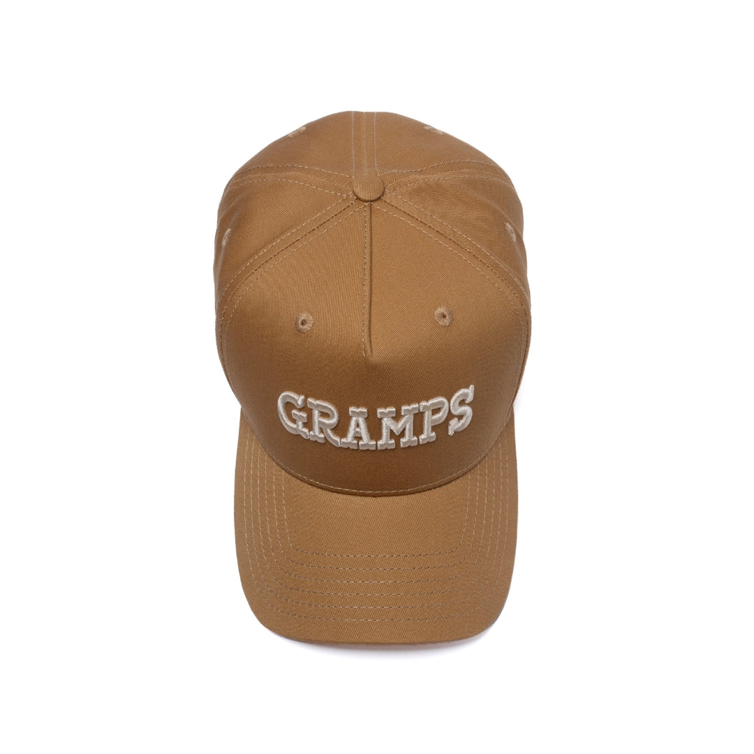 Gramps Hat (Brown/Cream)