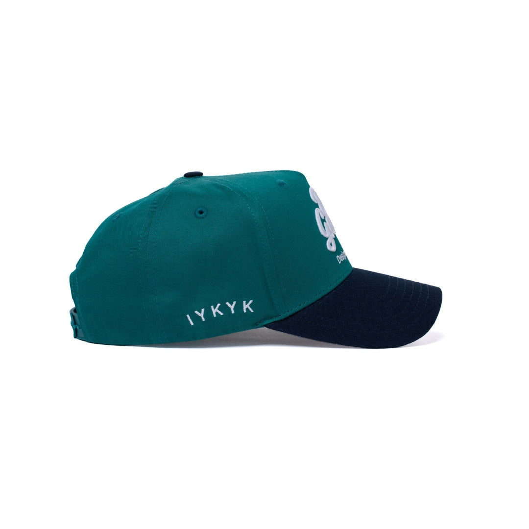 The Pacific - Teal and Navy Logo Hat