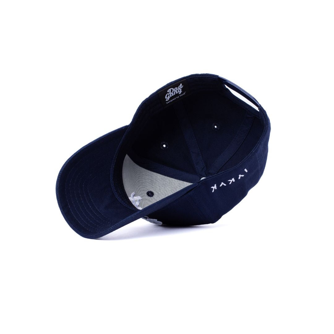 Navy & White Logo Hat