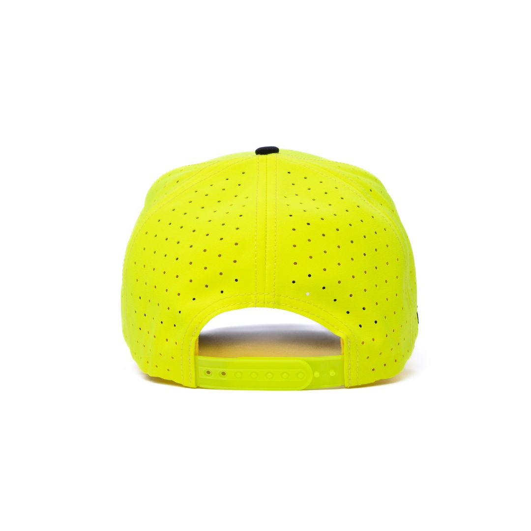 Neon Yellow Logo Hat – dadgang.co
