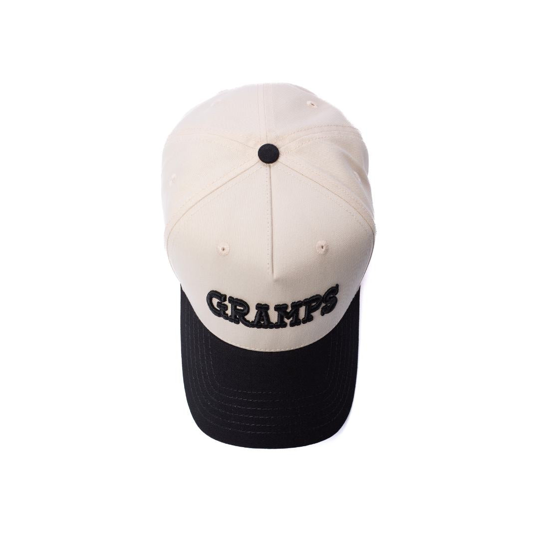 Gramps Hat (Cream/Black)