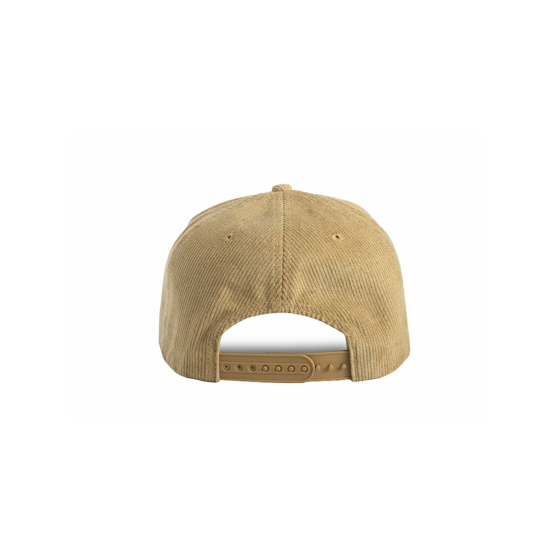 CORDADROY Tan DG Logo Snapback