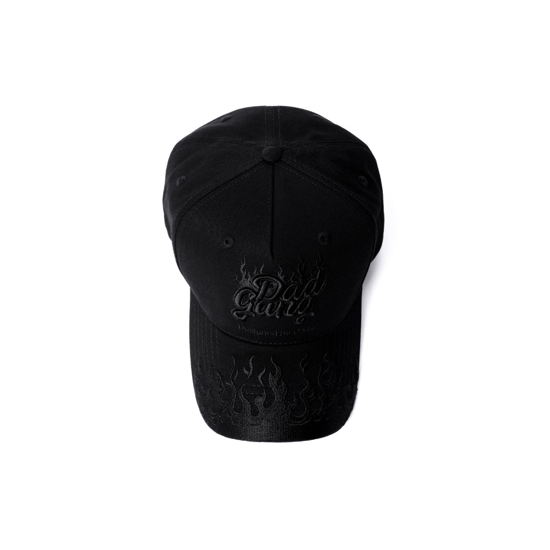 Black on Black Flame