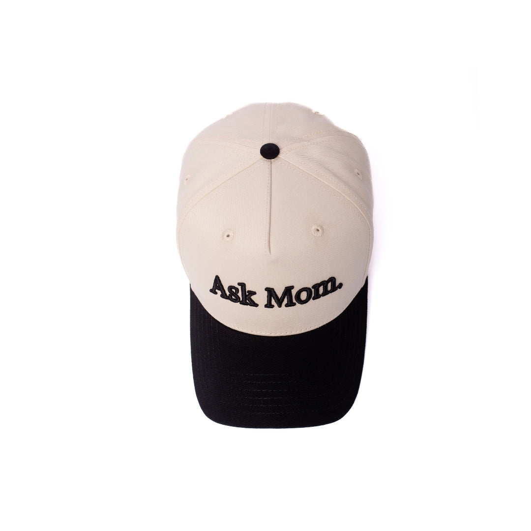 Ask Mom - Cream/Black