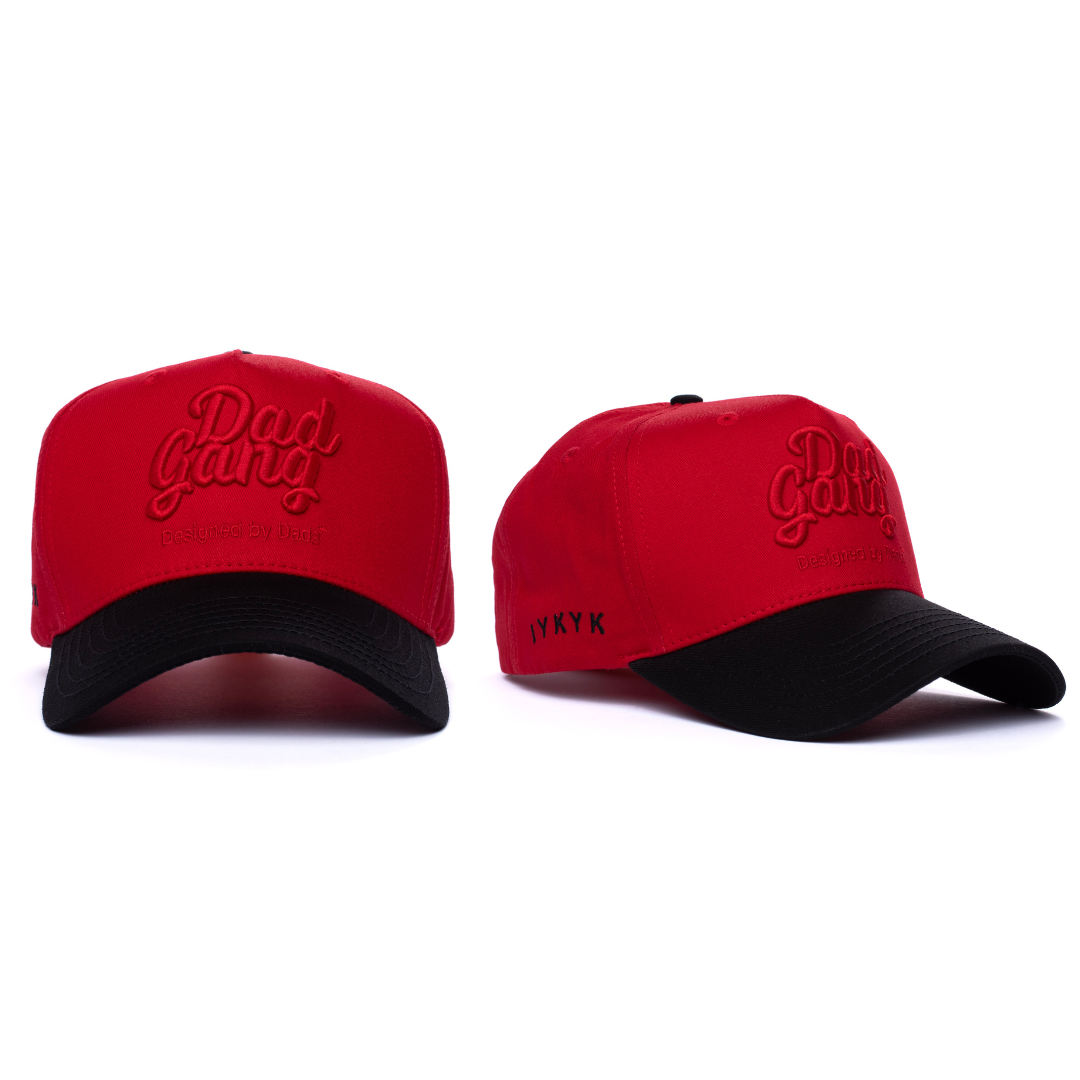 Red on Red (Black Brim)