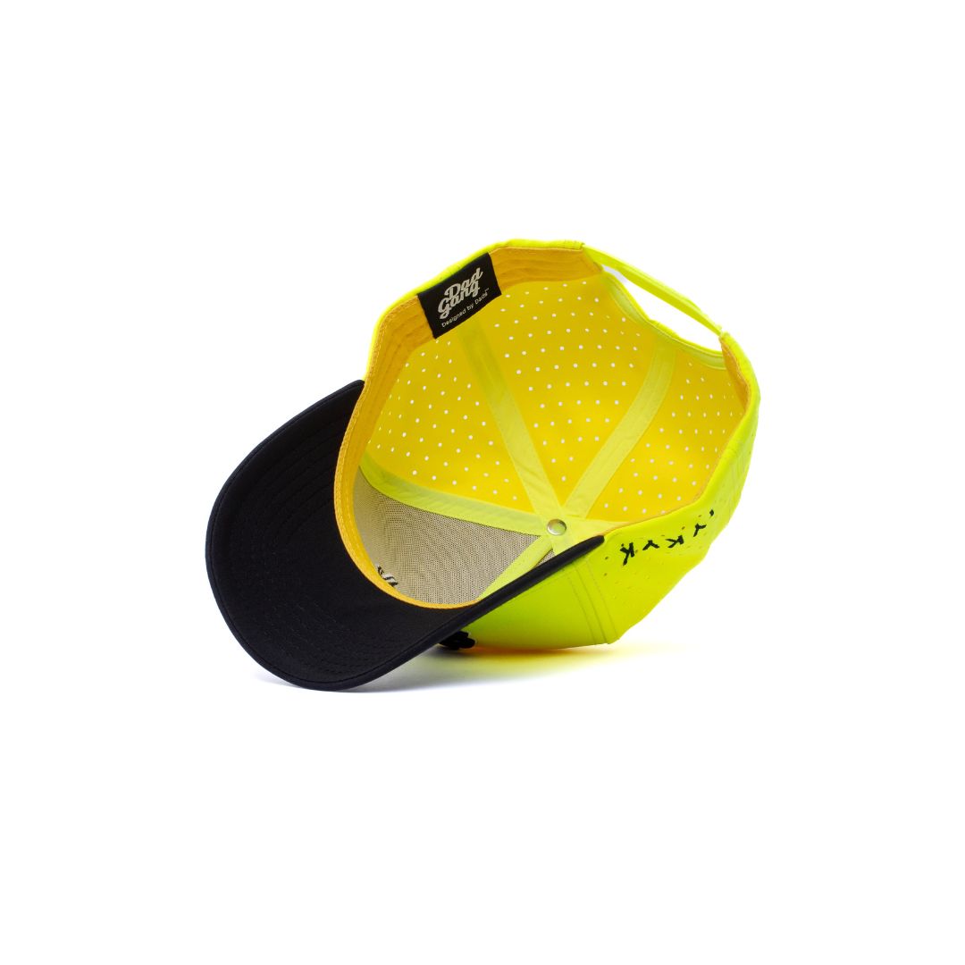 Neon Yellow Logo Hat – dadgang.co