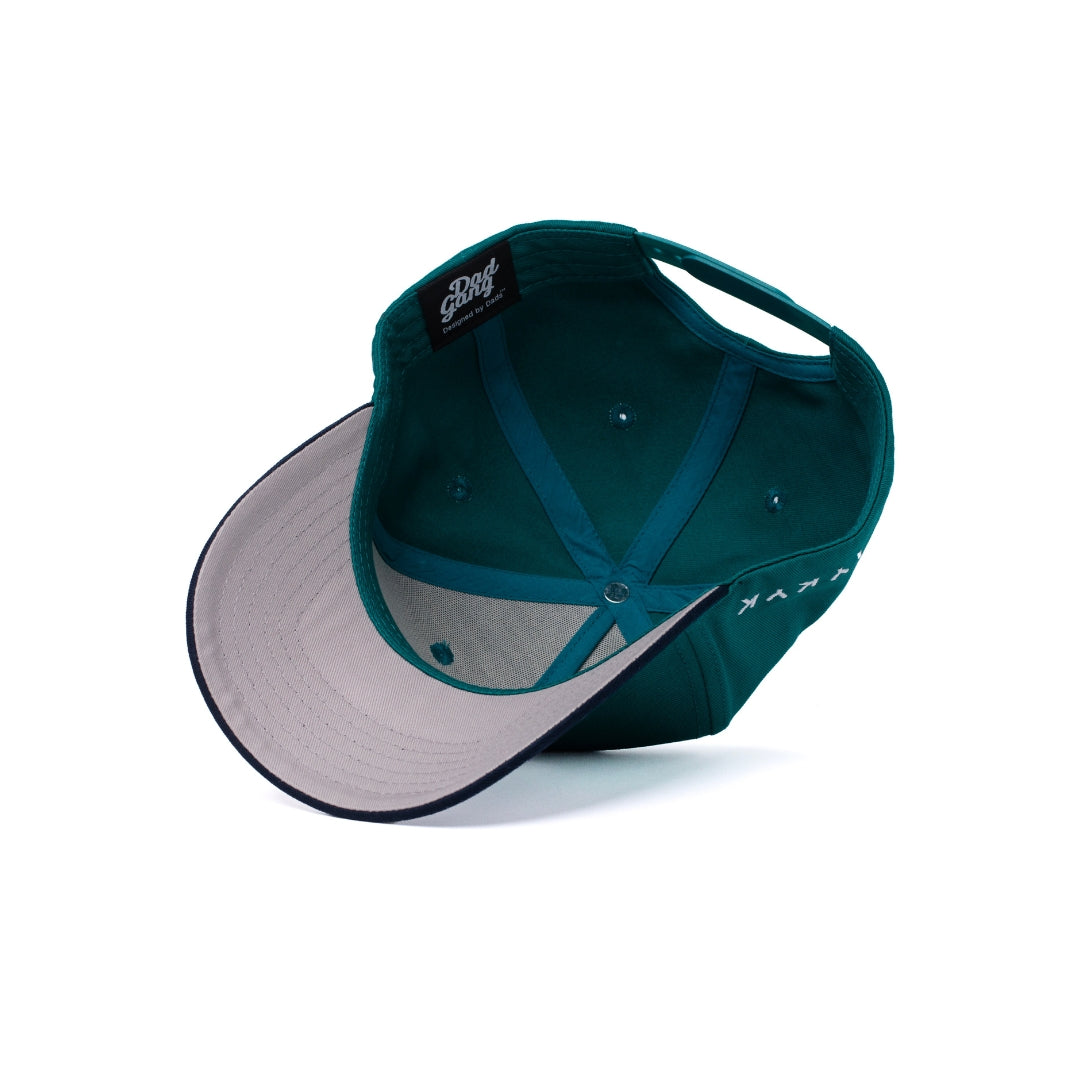 The Pacific - Teal and Navy Logo Hat