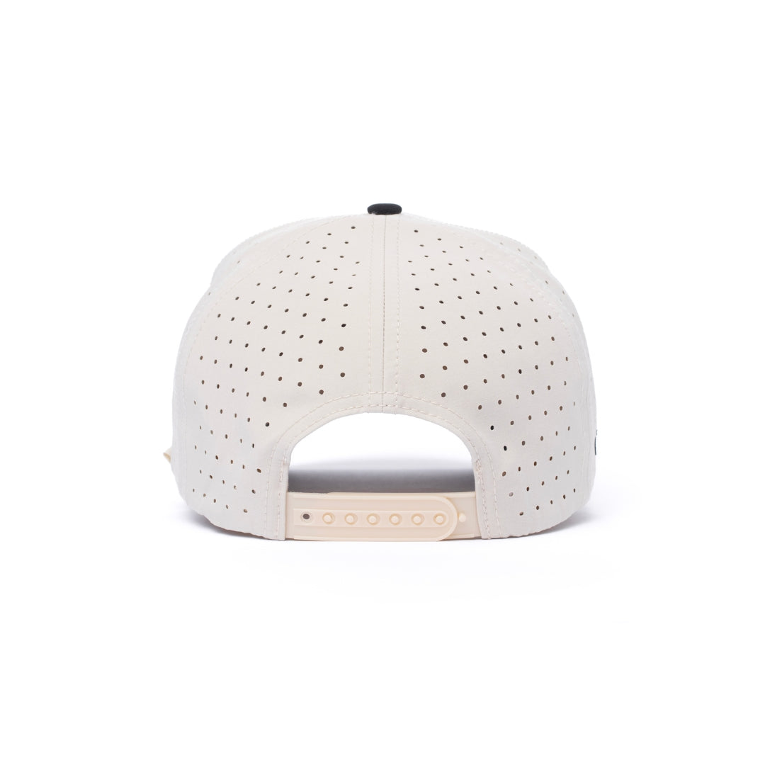 Golfin' Dad Hat - Cream/Black