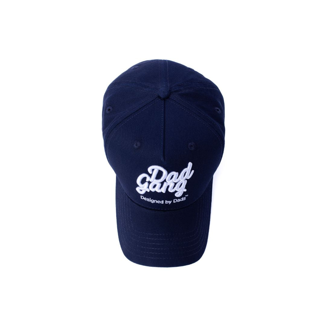 Navy & White Logo Hat – dadgang.co
