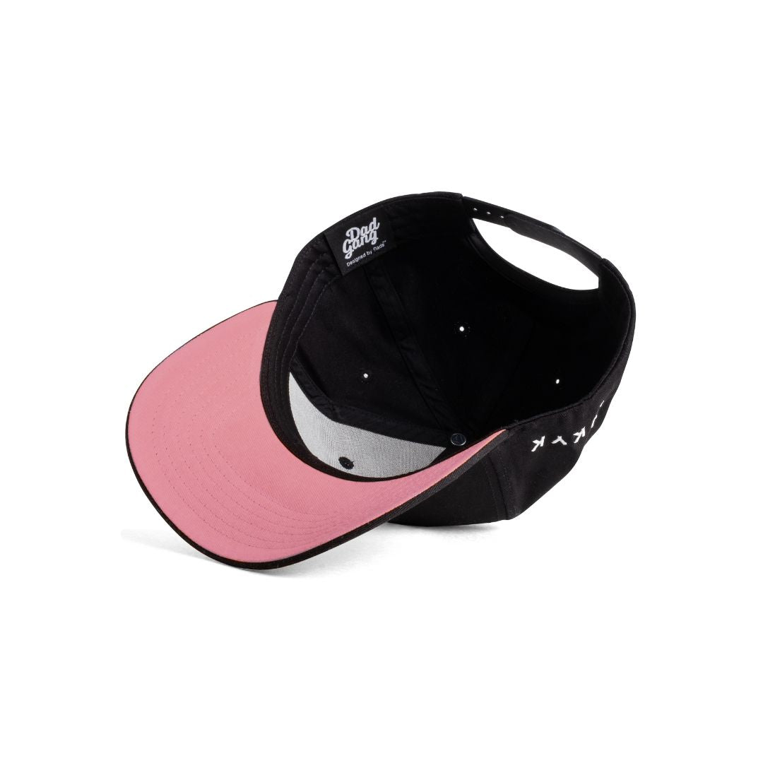 Dad's Heart - Black/Pink