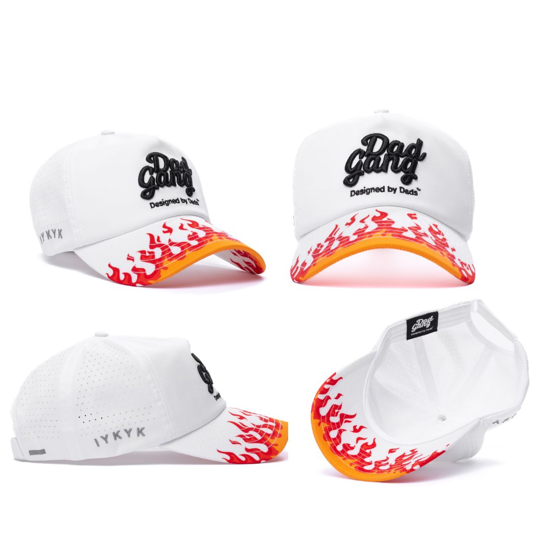 Dad on Fire - White 🔥