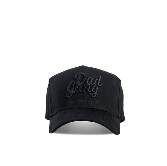 Dad Gang Logo - Black on Black