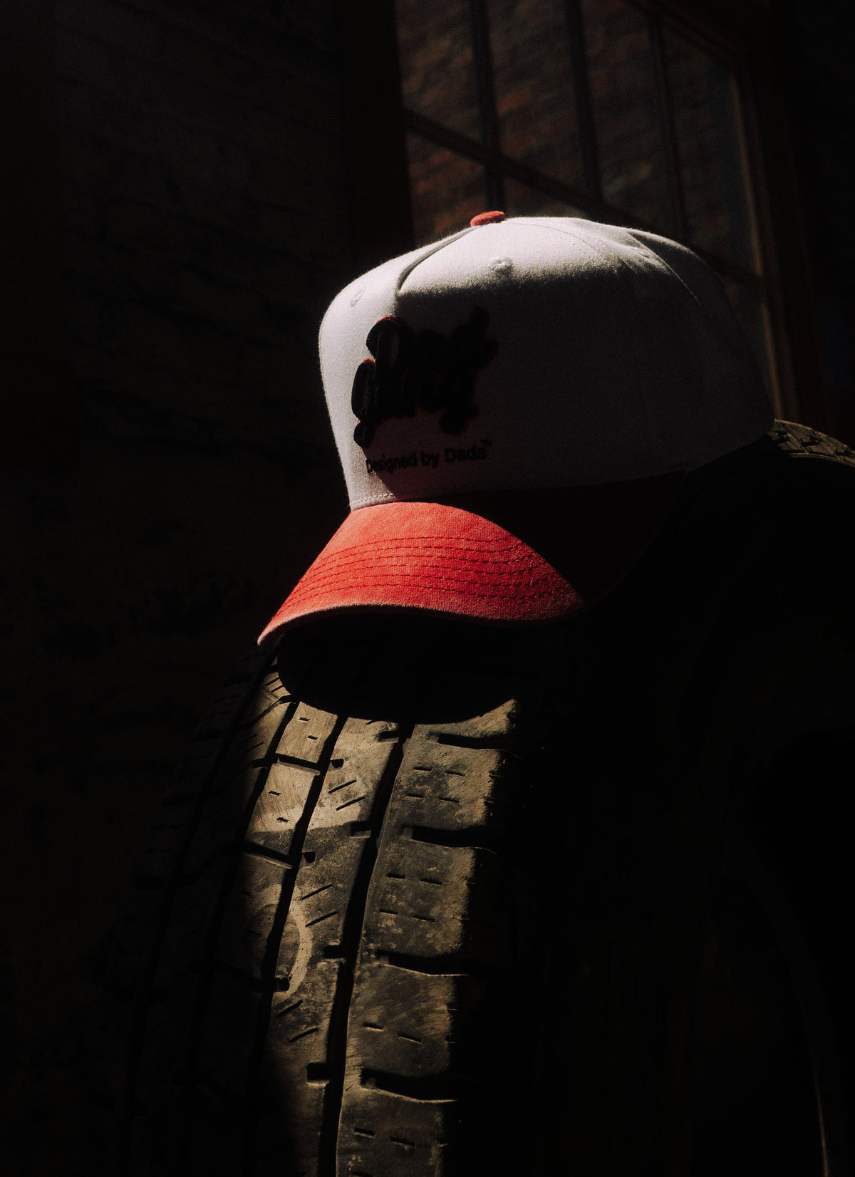 Washed Brim Series - Red