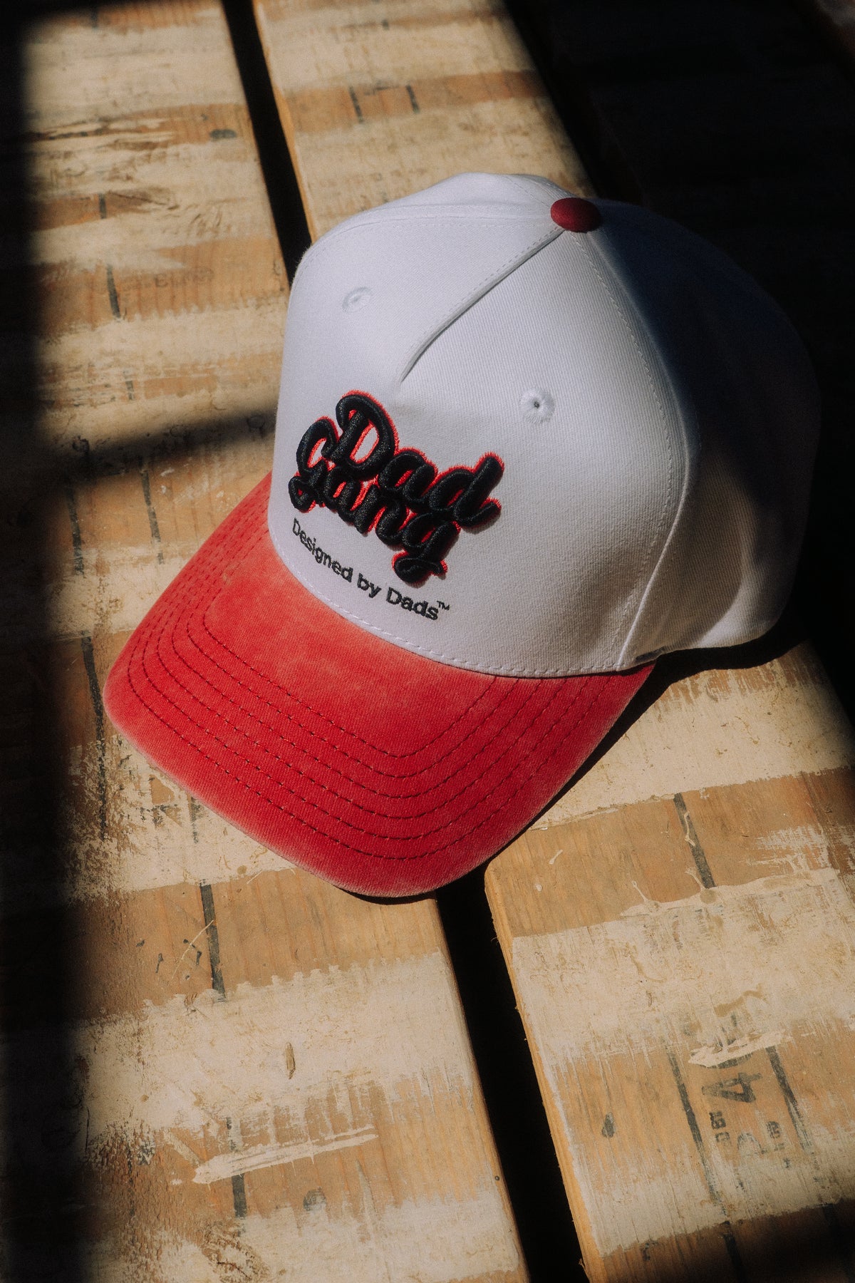 Washed Brim Series - Red