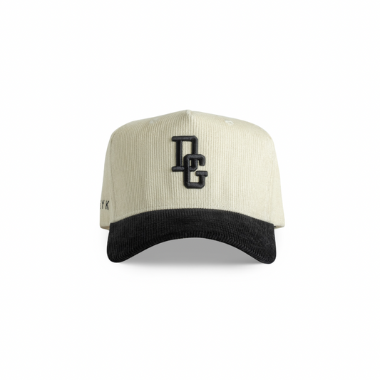 Cream/Black DG CorDADroy