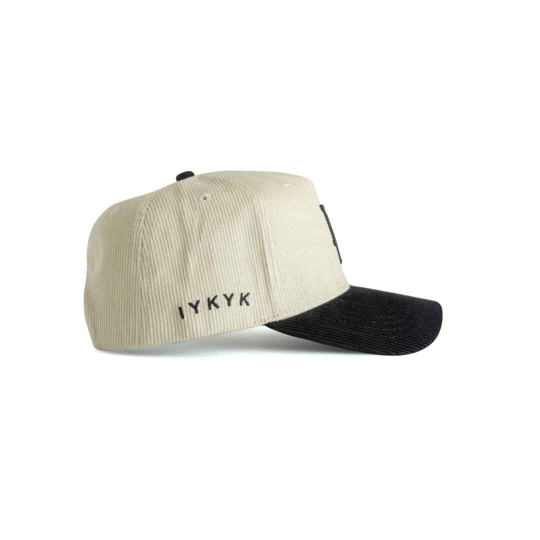 Cream/Black DG CorDADroy