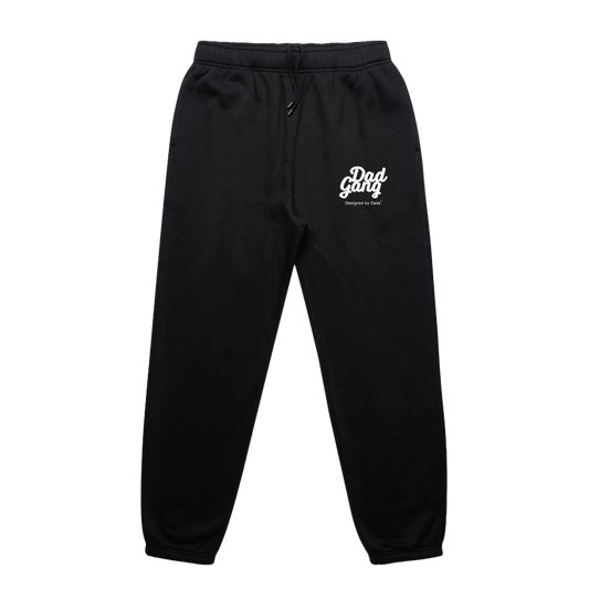 DadGang Logo Sweats - Black
