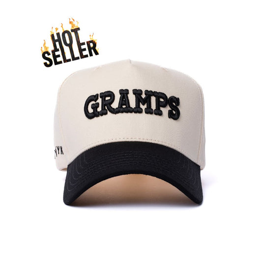 Gramps Hat (Cream/Black)
