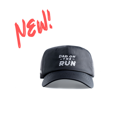 Dad on the Run Running Hat (black)