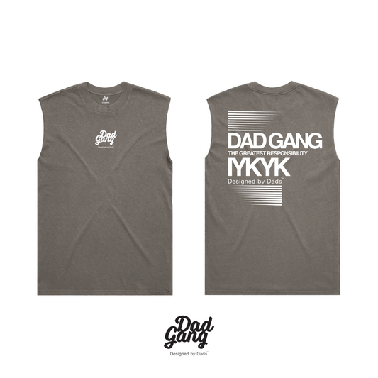 DG Tank - Stone Washed Logo Hit