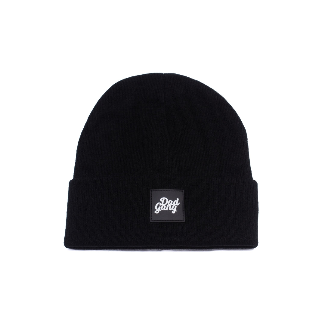 Dad Gang Logo Beanie - Black