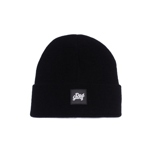 Dad Gang Logo Beanie - Black