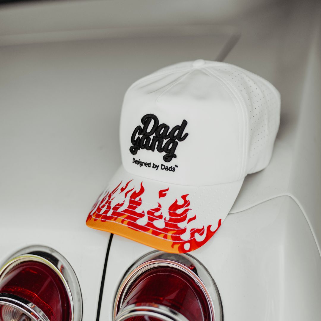 Dad on Fire - White 🔥