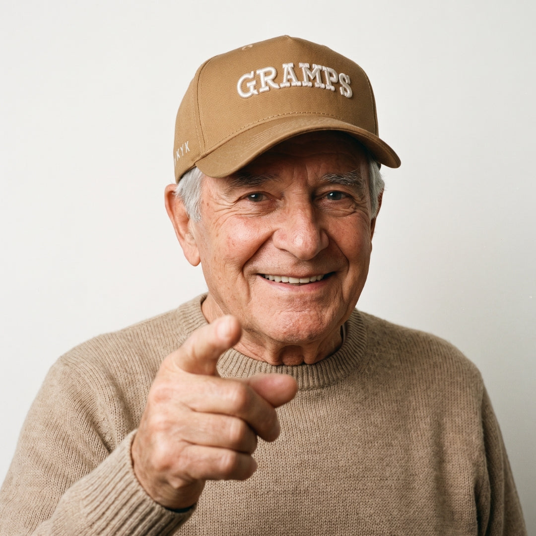 Gramps Hat (Brown/Cream)