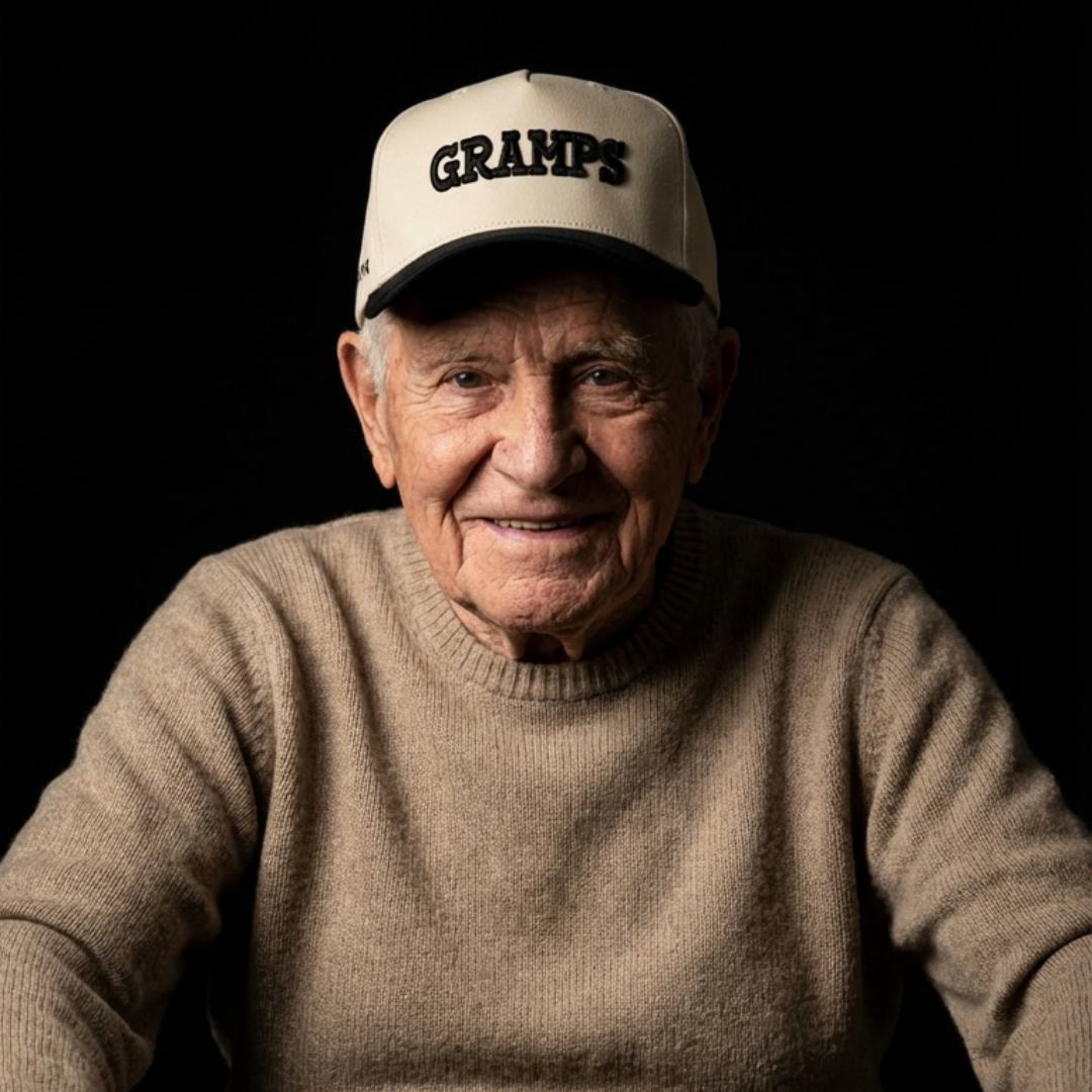 Gramps Hat (Cream/Black)