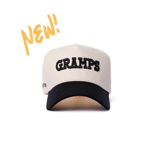 Gramps Hat (Cream/Black)