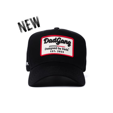 Garage Black / Red / Cream Dad Gang hat