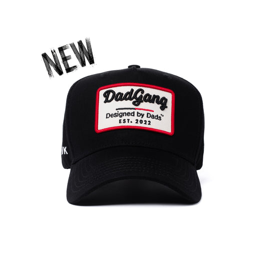 The Garage Hat - Black/Red/Cream